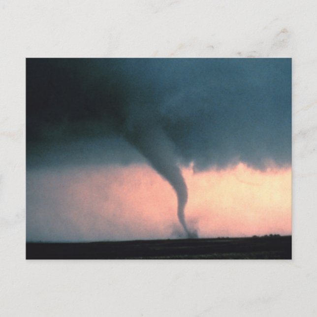 Carte Postale Tornade (Devant)
