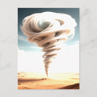 Carte Postale Tornade Art #3