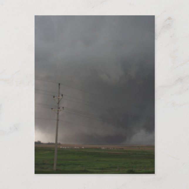 Carte Postale Tornade F4 (Devant)