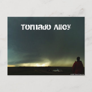 Carte postale Tornado Alley