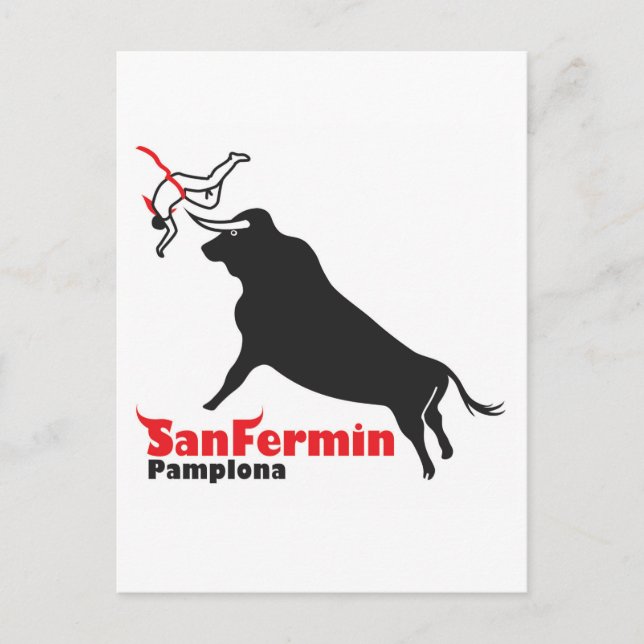 Carte Postale toro (Devant)