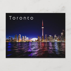 Carte Postale Toronto à Night, Canada