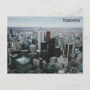 Carte Postale Toronto Canada City Skyline