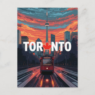 Carte Postale Toronto Canada Tour CN Tower Tramway