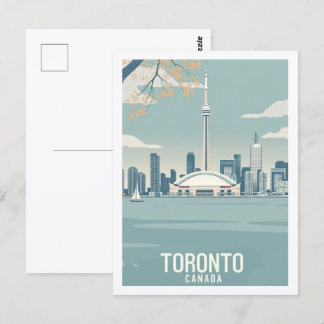 Carte Postale Toronto Canada Vintage célèbre Travel Place