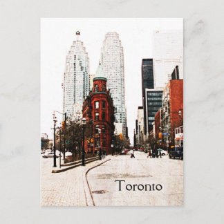 Carte Postale Toronto, Immeuble Flat Iron