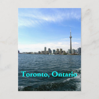 Carte Postale Toronto Sky Line et CN Tower.