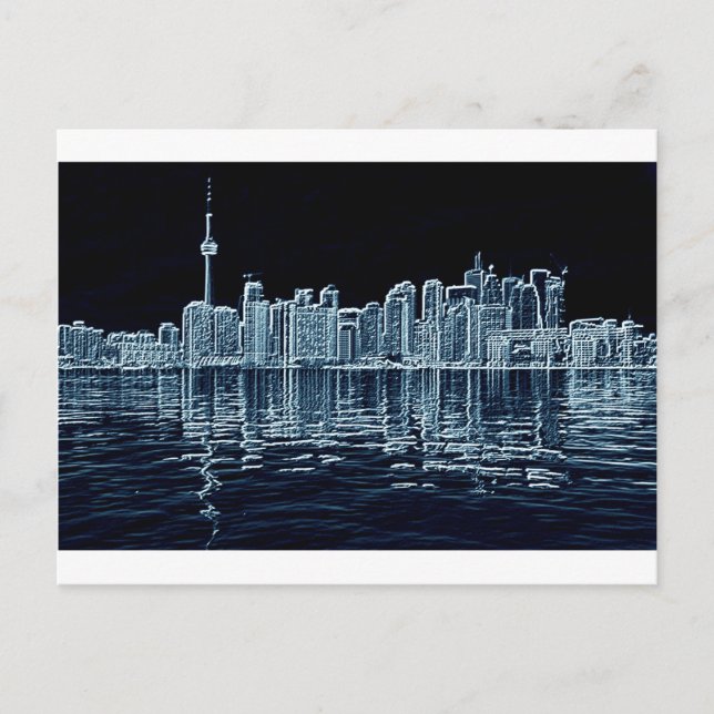 Carte Postale Toronto Skyline (Devant)