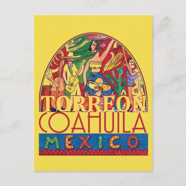 Carte Postale TORREON Mexique (Devant)