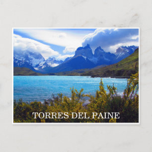 Carte Postale torres del paine chili