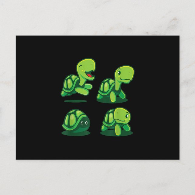 Carte Postale Tortoise de Turtle (Devant)