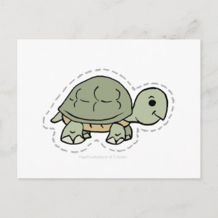 CARTE POSTALE TORTUE