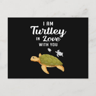 Carte Postale Tortue de mer Vie marine de l'océan Idée cadeau an