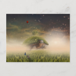 Carte Postale Tortue universelle