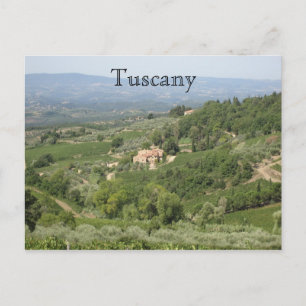 Carte Postale Toscane