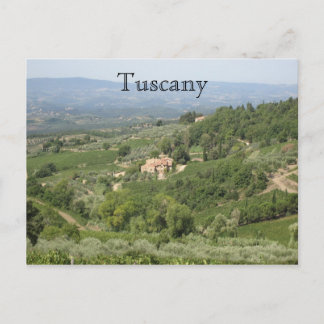 Carte Postale Toscane