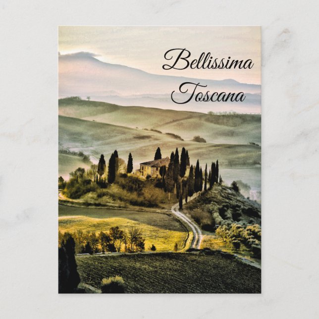 Carte Postale *~* Toscane. Bellissima Toscana Italien (Devant)