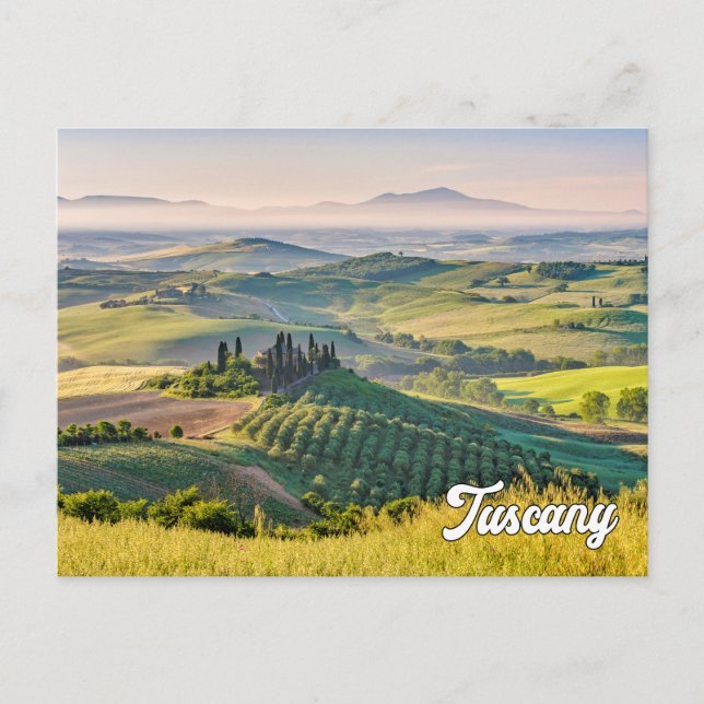 Carte Postale Toscane, Italie (Devant)