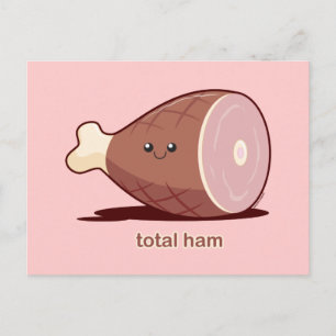 Carte Postale Total du jambon