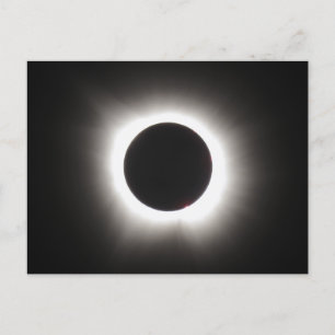 Carte postale Total Éclipse Solaire