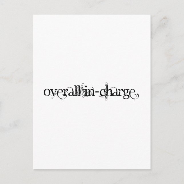 Carte Postale Total en charge (Devant)