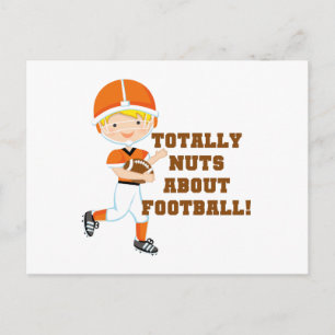 Carte Postale Totalement Nuts au sujet du football