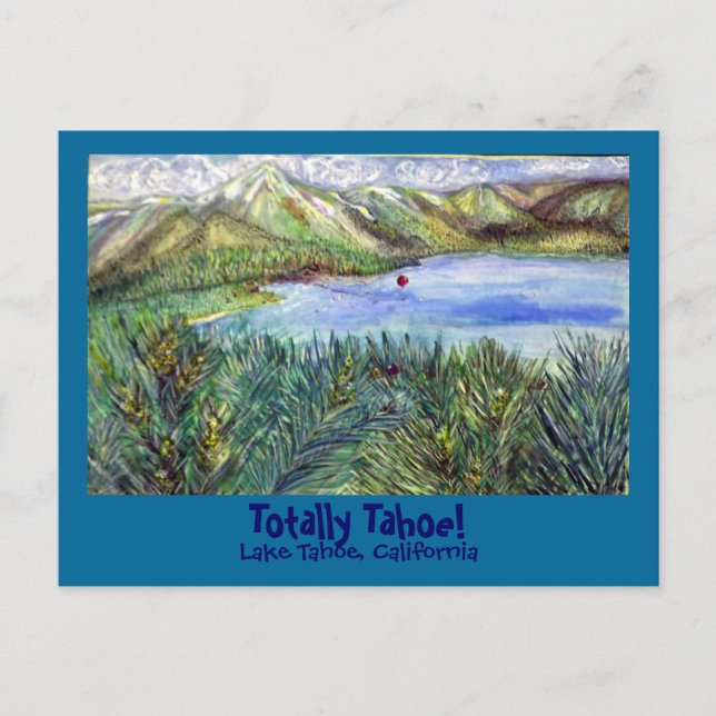 Carte Postale Totalement Tahoe (Devant)