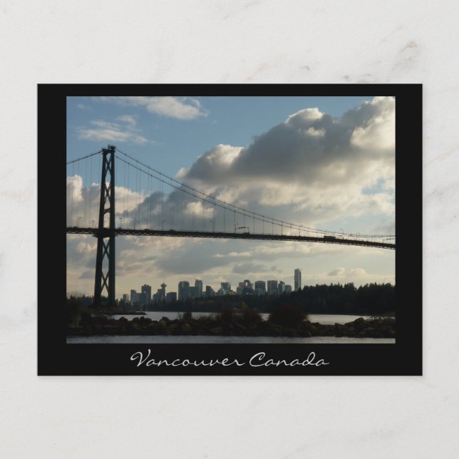 Carte postale Totem Poteau Souvenir de Vancouver P (Devant)