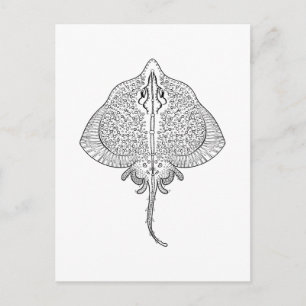 Carte Postale Totem Stingray Inspiré