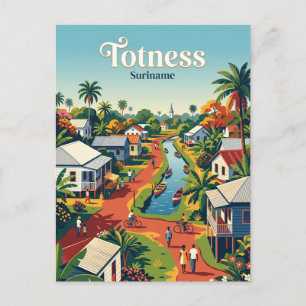 Carte Postale Totness Suriname