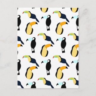 Carte Postale Toucans tropicaux