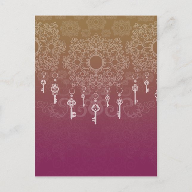 Carte Postale Touches Dangle (Devant)