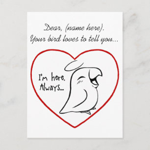 Carte Postale Toujours dans mon coeur