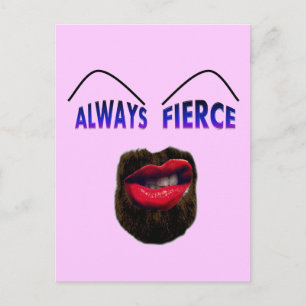 Carte Postale Toujours fierce