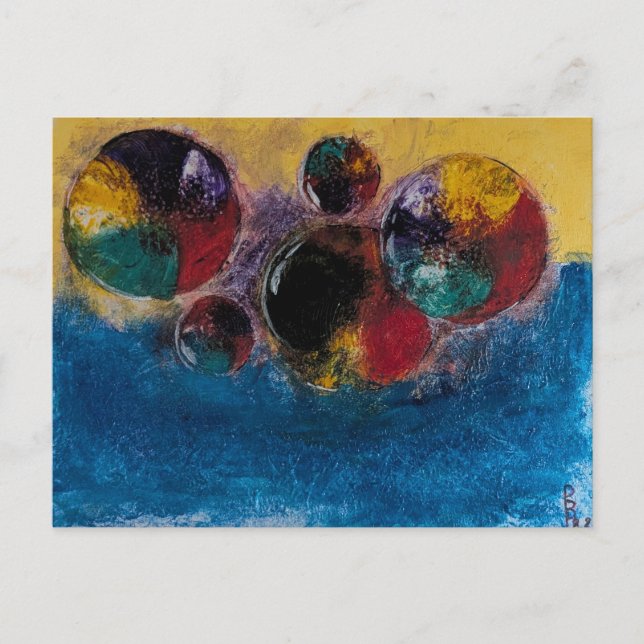 Carte Postale Toujours garder vos marques (Devant)