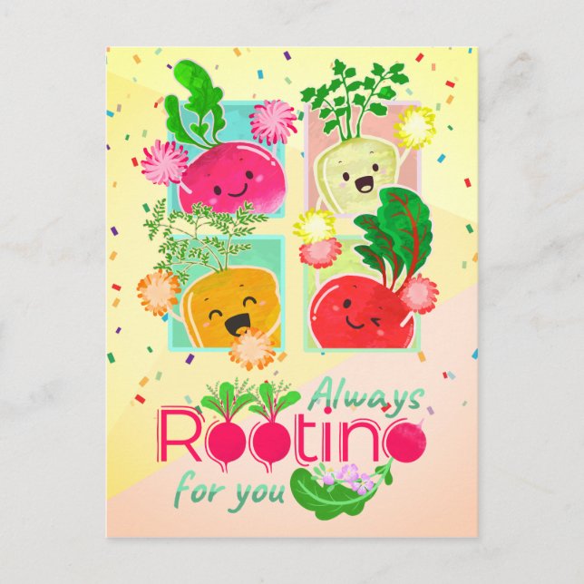 Carte Postale Toujours soutenir pour vous | Jeu de devis motivat (Devant)