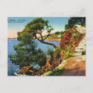 Carte Postale Toulon, Casquette Brun, 1924