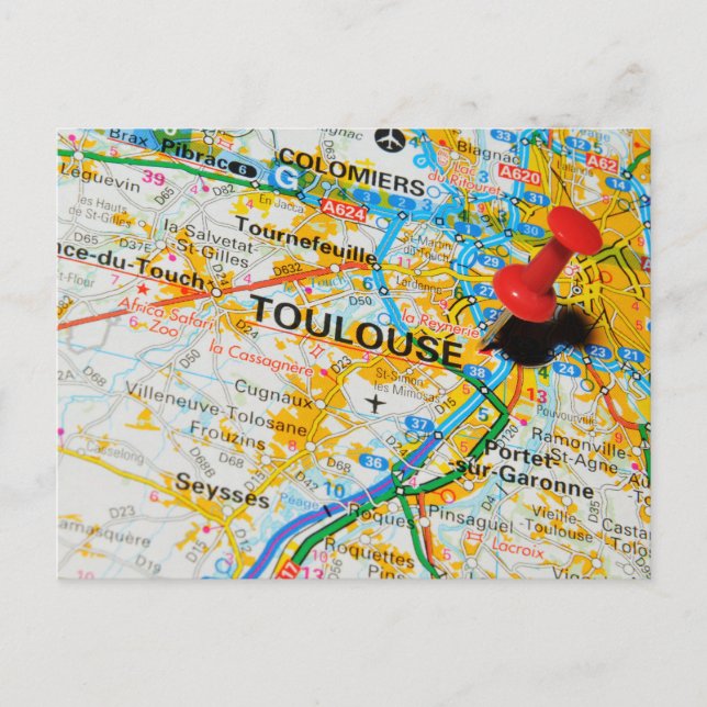 Carte Postale Toulouse, France (Devant)