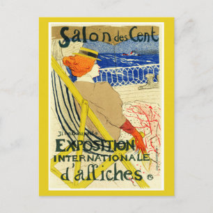 Carte postale : Toulouse Lautrec - cent de DES de