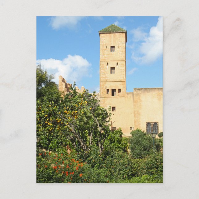 Carte Postale Tour à Rabat, Maroc (Devant)