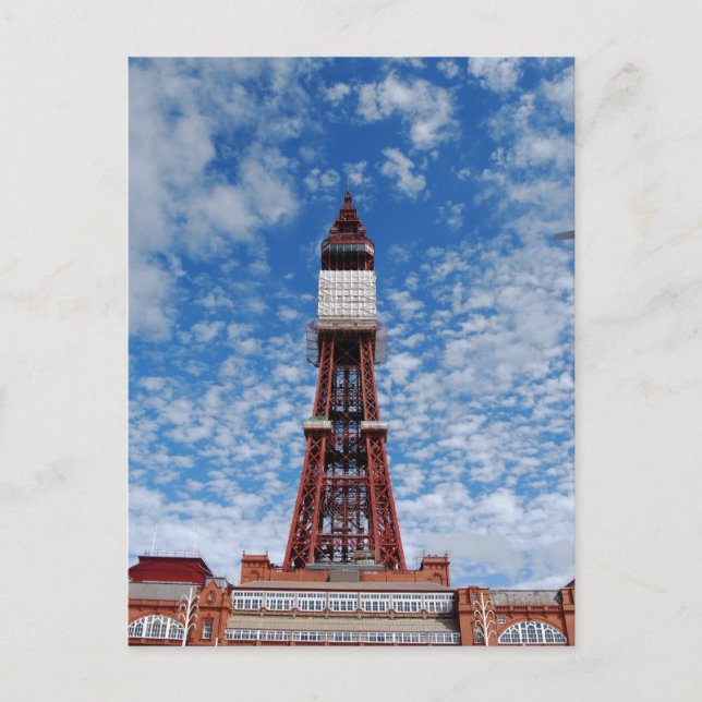 Carte Postale Tour Blackpool (Devant)