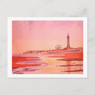 Carte Postale Tour Blackpool.