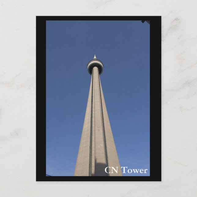 Carte Postale Tour CN, Toronto (Devant)
