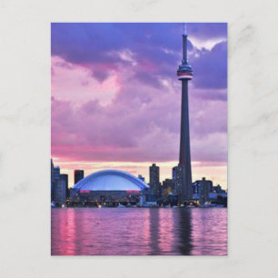 Carte Postale Tour CN : Vue de Centre Island Toronto