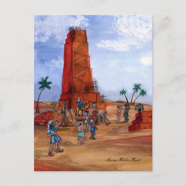 Carte postale Tour de Babel (Devant)