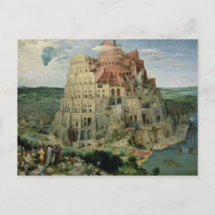 Carte Postale Tour de Babel