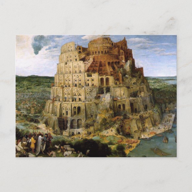 Carte Postale Tour de Babel - 1563 (Devant)