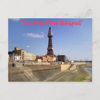 Carte Postale Tour de Blackpool