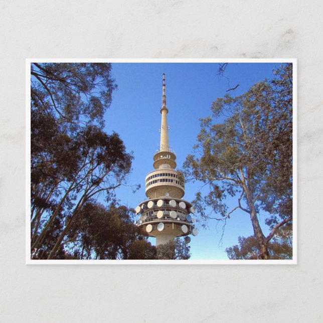 Carte Postale tour de canberra (Devant)