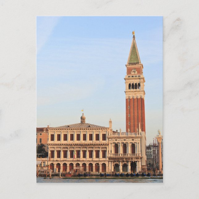 Carte Postale Tour de clochers, place Saint-Marc, Venise (Devant)